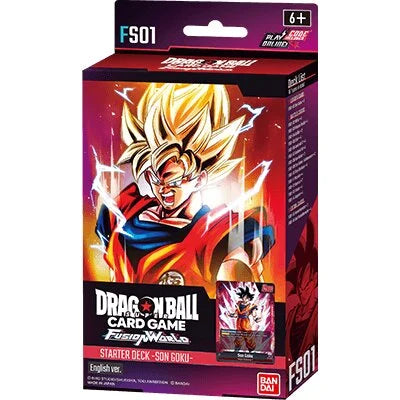 Dragon Ball Fusion World - STARTER DECK - SON GOKU (ENGLISH)