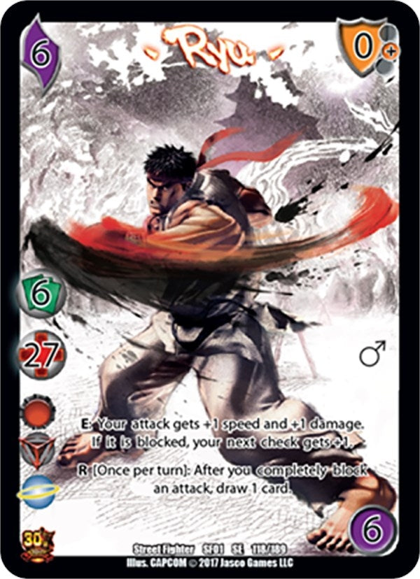 Image for Ryu (118) (SF01) - UniVersus