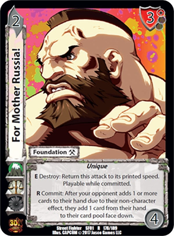 Image for For Mother Russia! (178) (SF01) - UniVersus