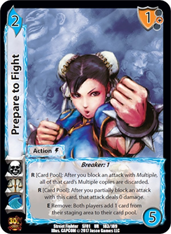 Image for Prepare to Fight (183) (SF01) - UniVersus