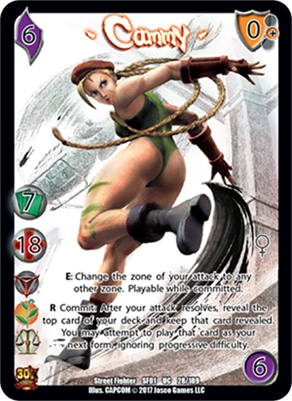 Image for Cammy (28) (SF01) - UniVersus