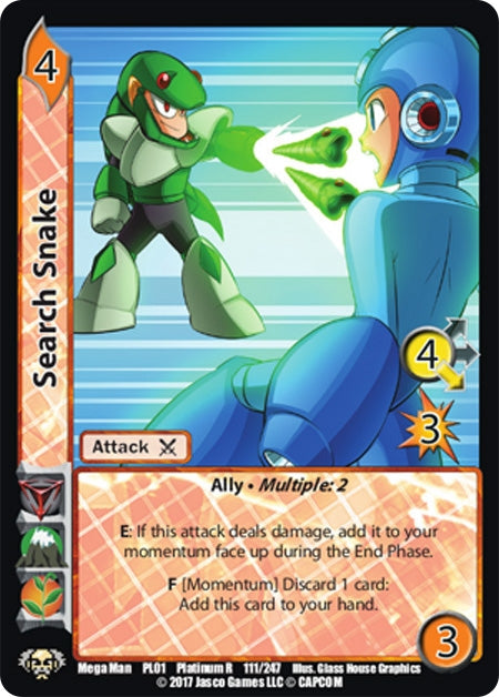 Image for Search Snake (111) (Capcom Platinum Series) - UniVersus