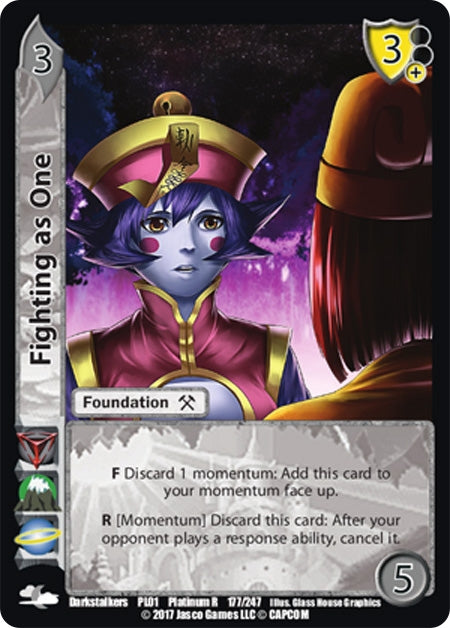 Image for Fighting as One (177) (Capcom Platinum Series) - UniVersus