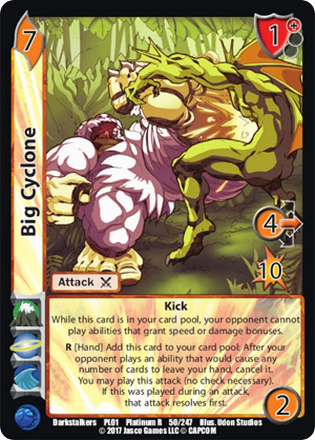 Image for Big Cyclone (50) (Capcom Platinum Series) - UniVersus