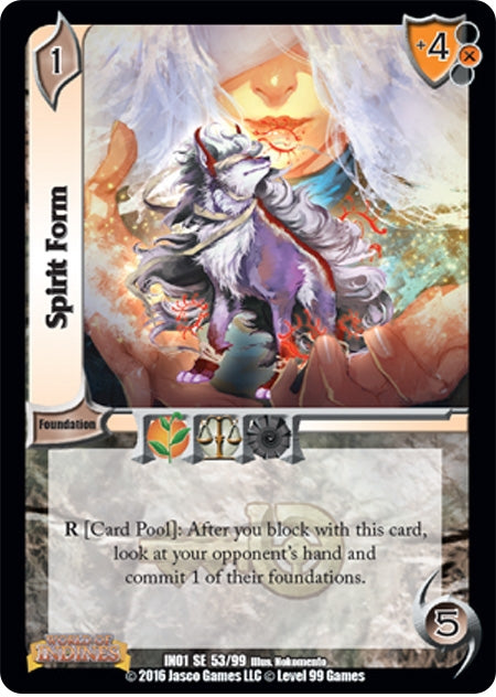 Image for Spirit Form (53) (IN01) - UniVersus