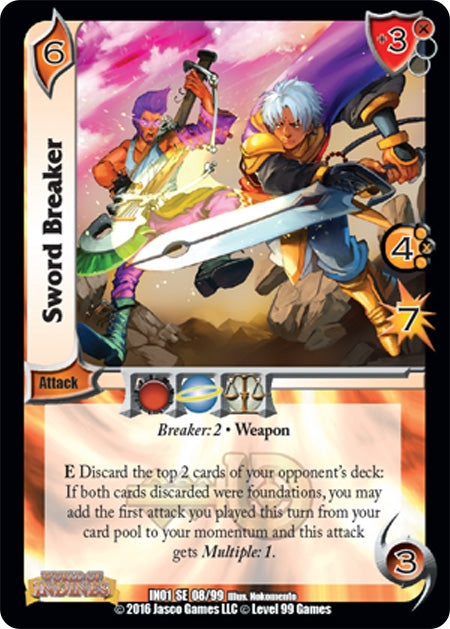 Image for Sword Breaker (8) (IN01) - UniVersus
