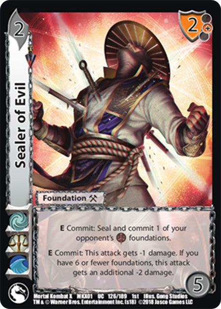 Image for Sealer of Evil (126) (Mortal Kombat X) - UniVersus