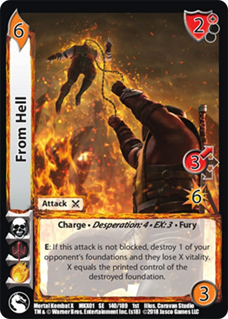 Image for From Hell (140) (Mortal Kombat X) - UniVersus