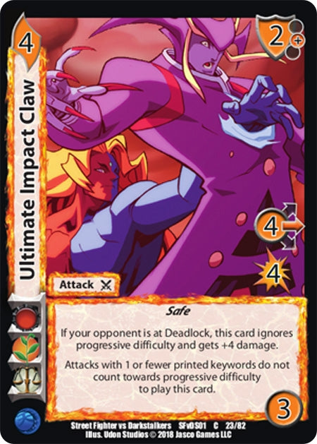 Image for Ultimate Impact Claw (23) (SFVD) - UniVersus