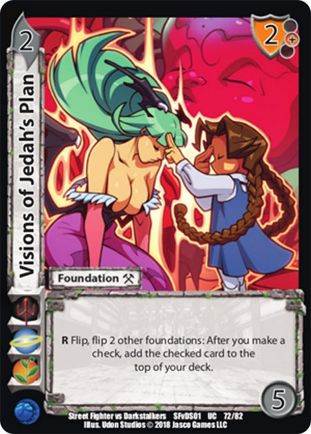 Image for Visions of Jedah's Plan (72) (SFVD) - UniVersus