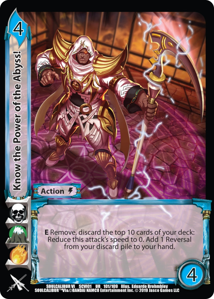 Image for Know the Power of the Abyss! (101) (SCVI) - UniVersus