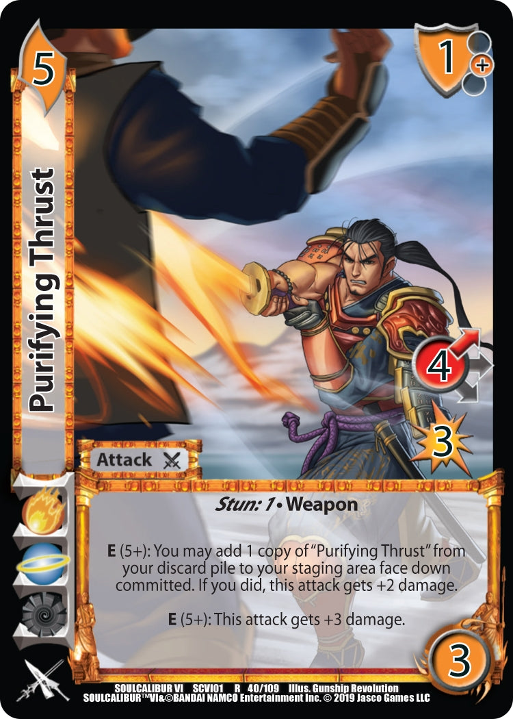 Image for Purifying Thrust (40) (SCVI) - UniVersus