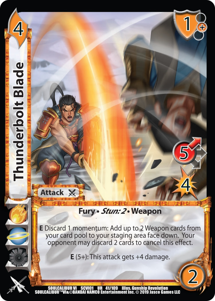 Image for Thunderbolt Blade (41) (SCVI) - UniVersus