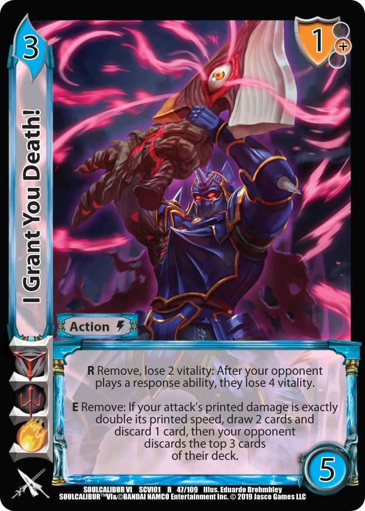 Image for I Grant You Death! (47) (SCVI) - UniVersus