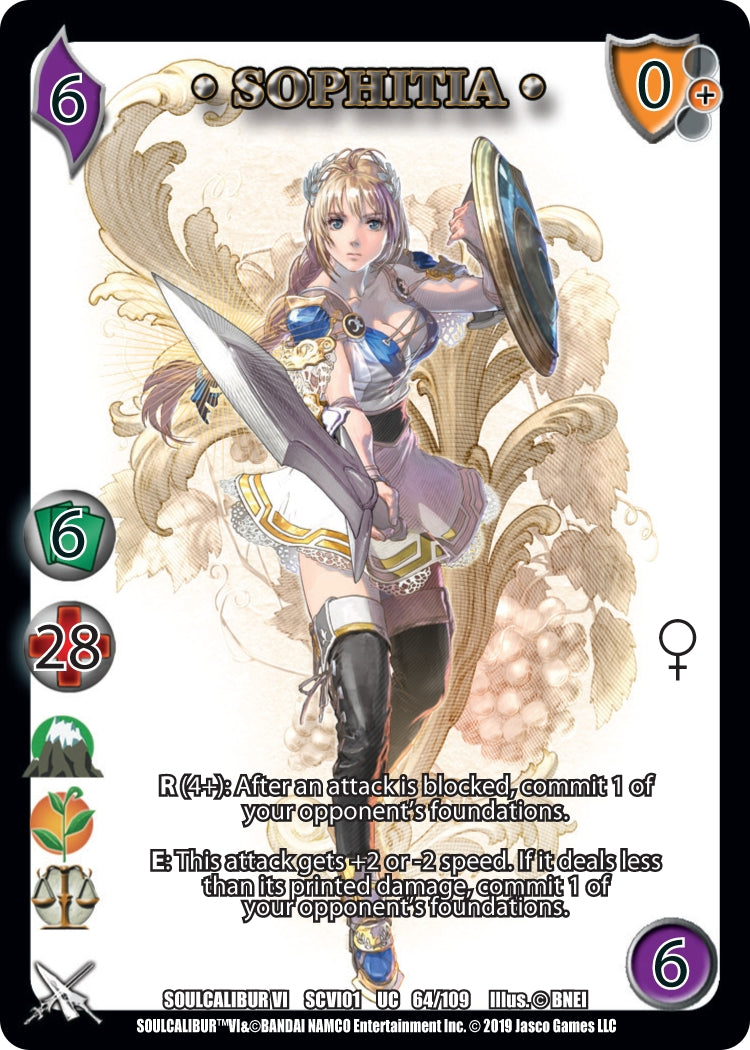 Image for Sophitia (64) (SCVI) - UniVersus