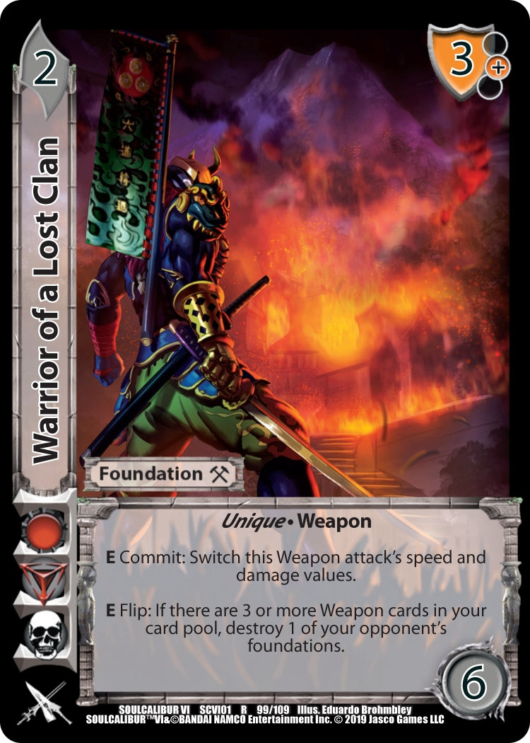 Image for Warrior of a Lost Clan (99) (SCVI) - UniVersus