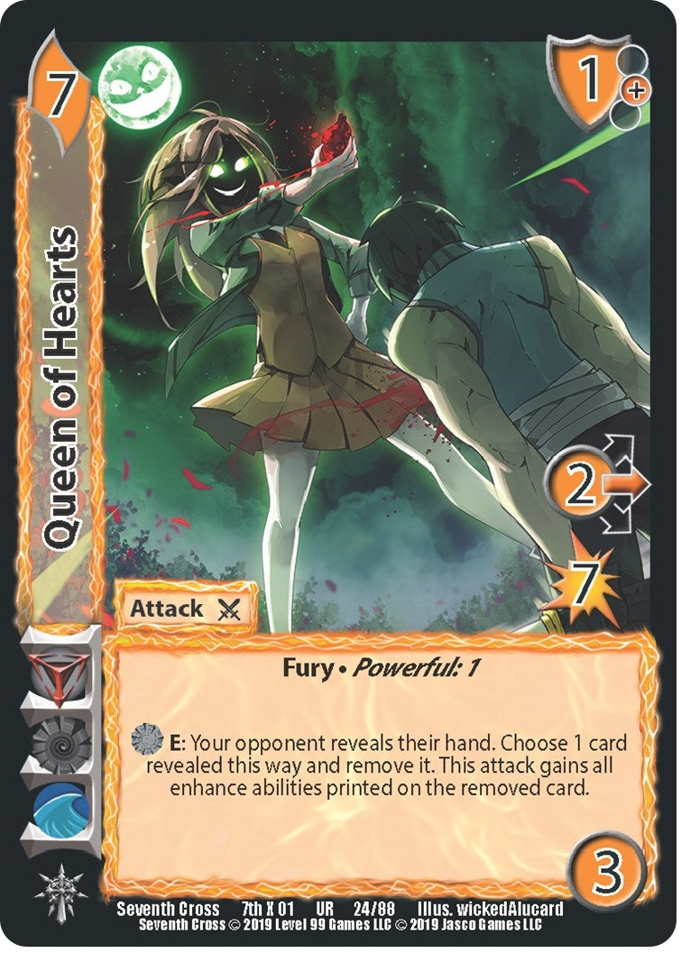 Image for Queen of Hearts (24) (SVC) - UniVersus