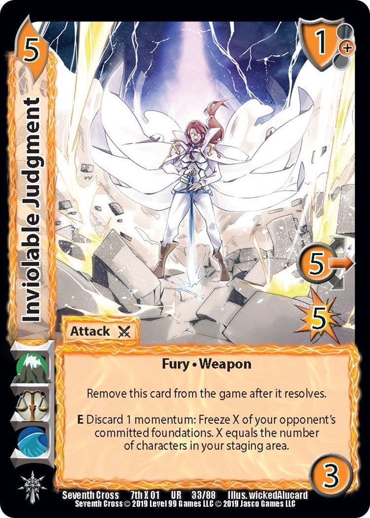 Image for Inviolable Judgment (33) (SVC) - UniVersus