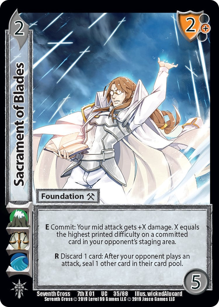 Image for Sacrament of Blades (35) (SVC) - UniVersus