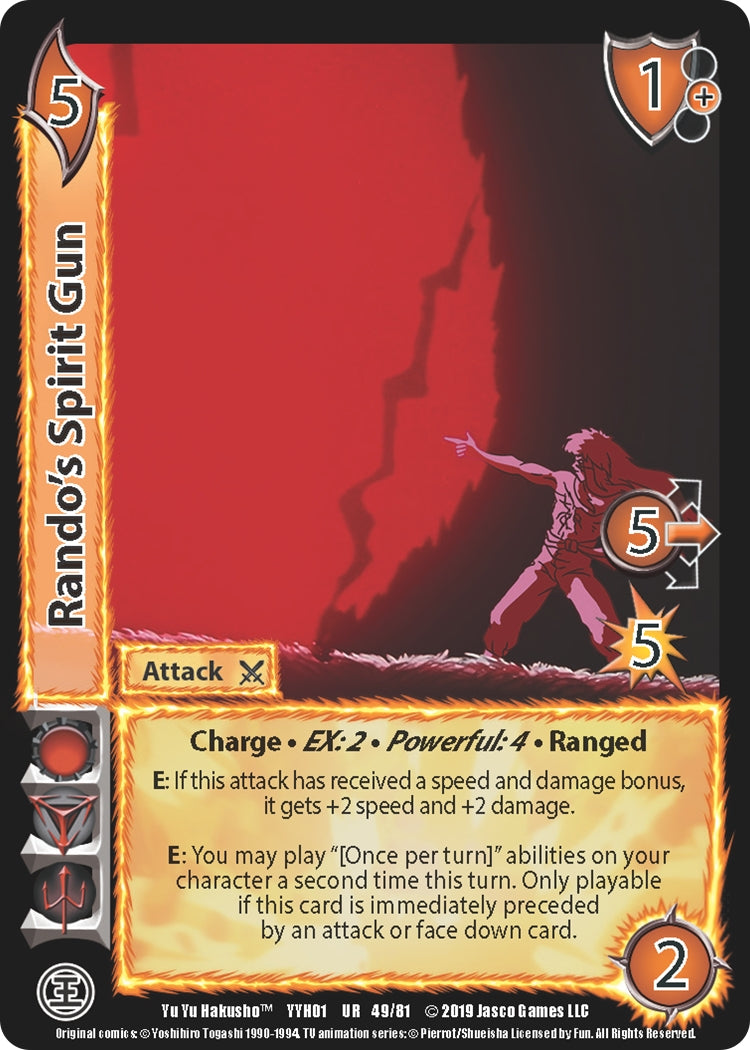 Image for Rando's Spirit Gun (49) (YYH) - UniVersus
