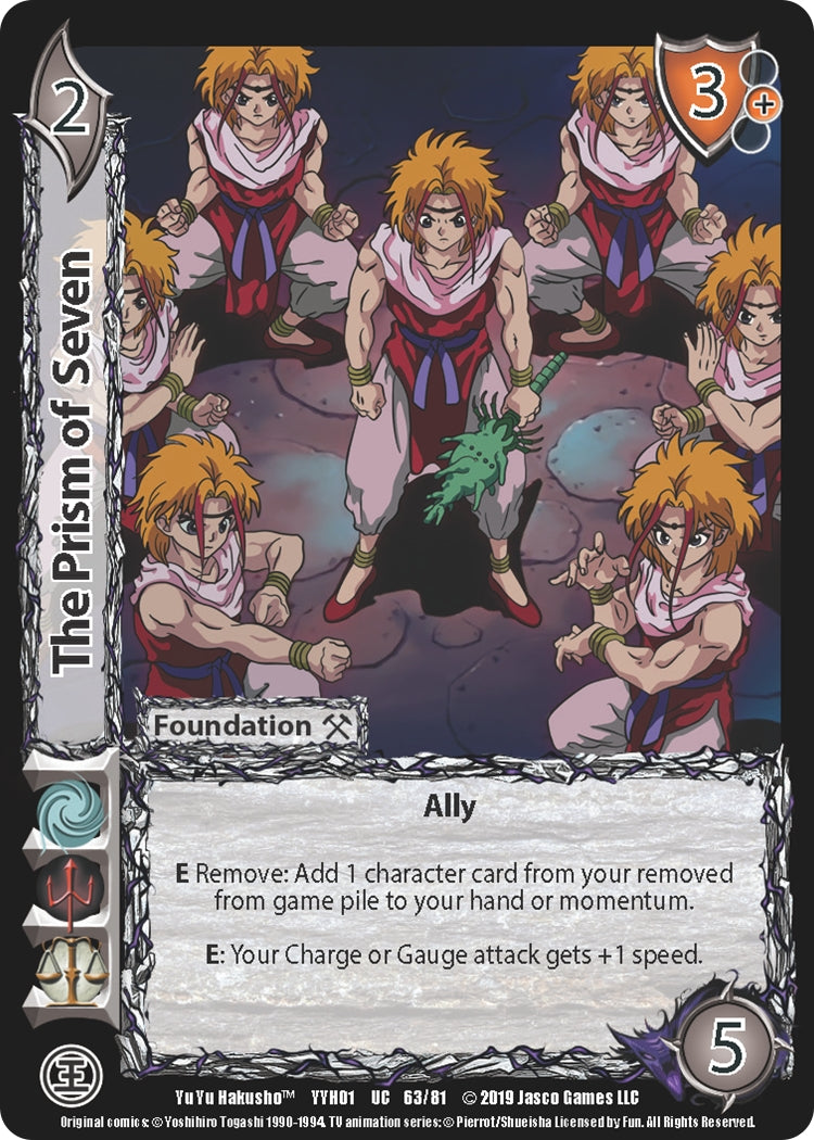Image for The Prism of Seven (63) (YYH) - UniVersus