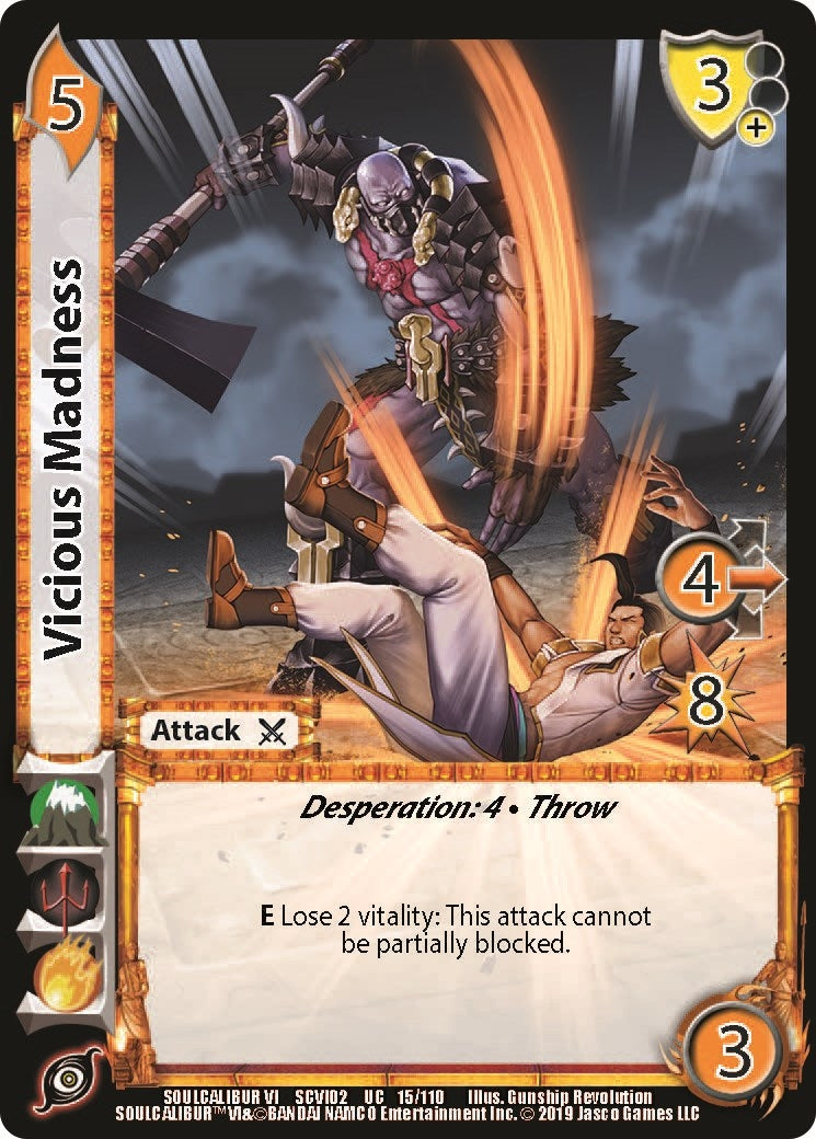 Image for Vicious Madness (15) (SCVI2) - UniVersus