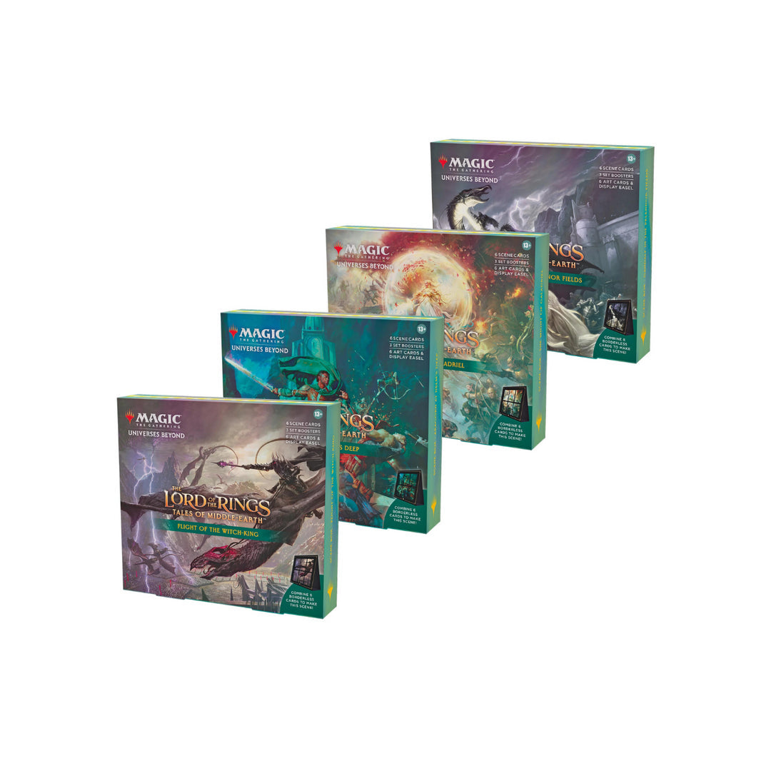 MTG - THE LORD OF THE RINGS: TALES OF MIDDLE-EARTH - SCENE BOX - SET O Red Riot Games CA MTG - THE LORD OF THE RINGS: TALES OF MIDDLE-EARTH - SCENE BOX - SET O Red Riot Games CA