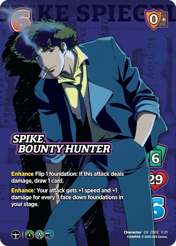 Image for Spike, Bounty Hunter (CB02 1/21) (CBTS) - UniVersus