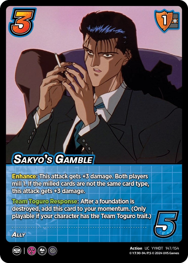 Image for Sakyo's Gamble (147/154) (YDT) - UniVersus