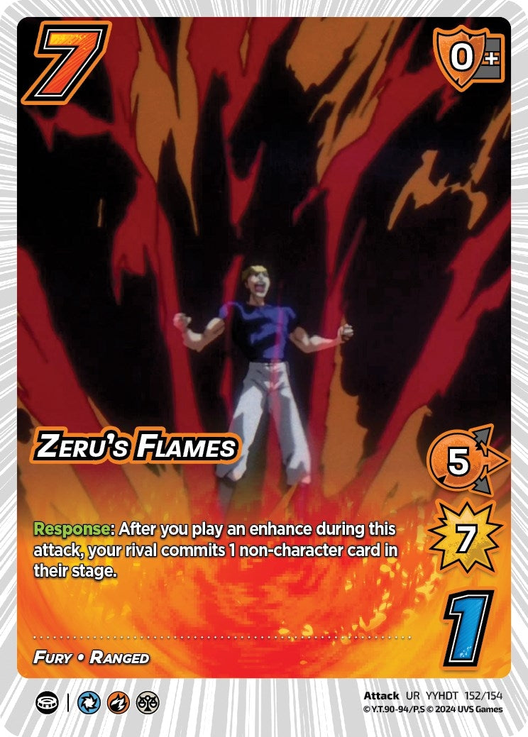 Image for Zeru's Flames (152/154) (YDT) - UniVersus