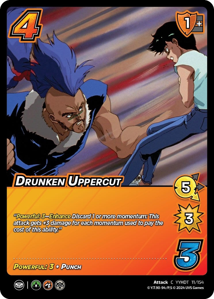 Image for Drunken Uppercut (11/154) (YDT) - UniVersus