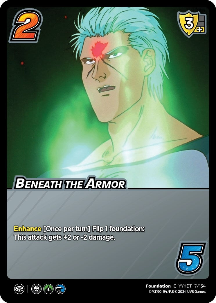 Image for Beneath the Armor (7/154) (YDT) - UniVersus