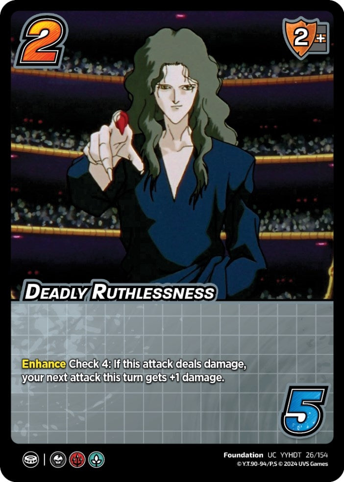 Image for Deadly Ruthlessness (26/154) (YDT) - UniVersus