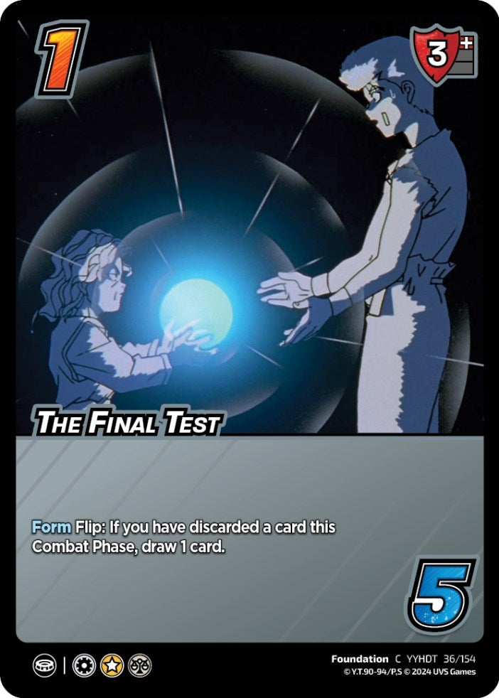 Image for The Final Test (36/154) (YDT) - UniVersus