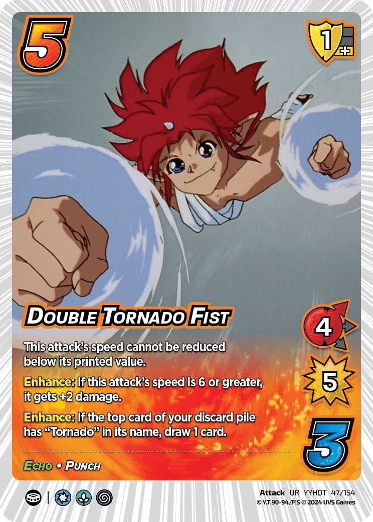 Image for Double Tornado Fist (47/154) (YDT) - UniVersus