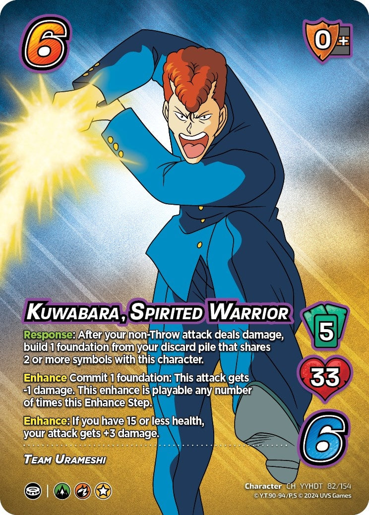 Image for Kuwabara, Spirited Warrior (82/154) (YDT) - UniVersus