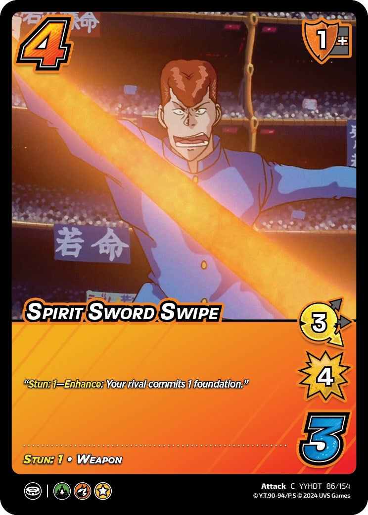 Image for Spirit Sword Swipe (86/154) (YDT) - UniVersus