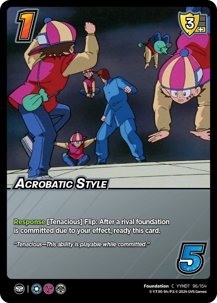 Image for Acrobatic Style (96/154) (YDT) - UniVersus