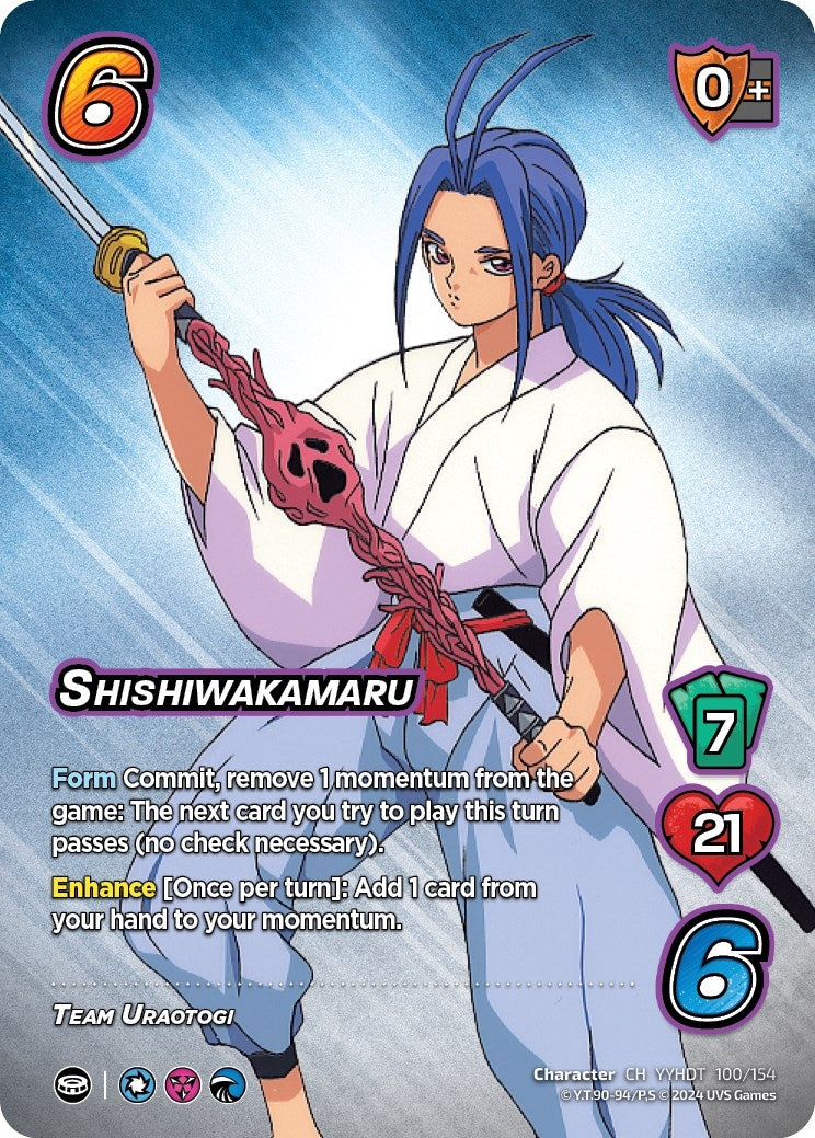 Image for Shishiwakamaru (100/154) (YDT) - UniVersus