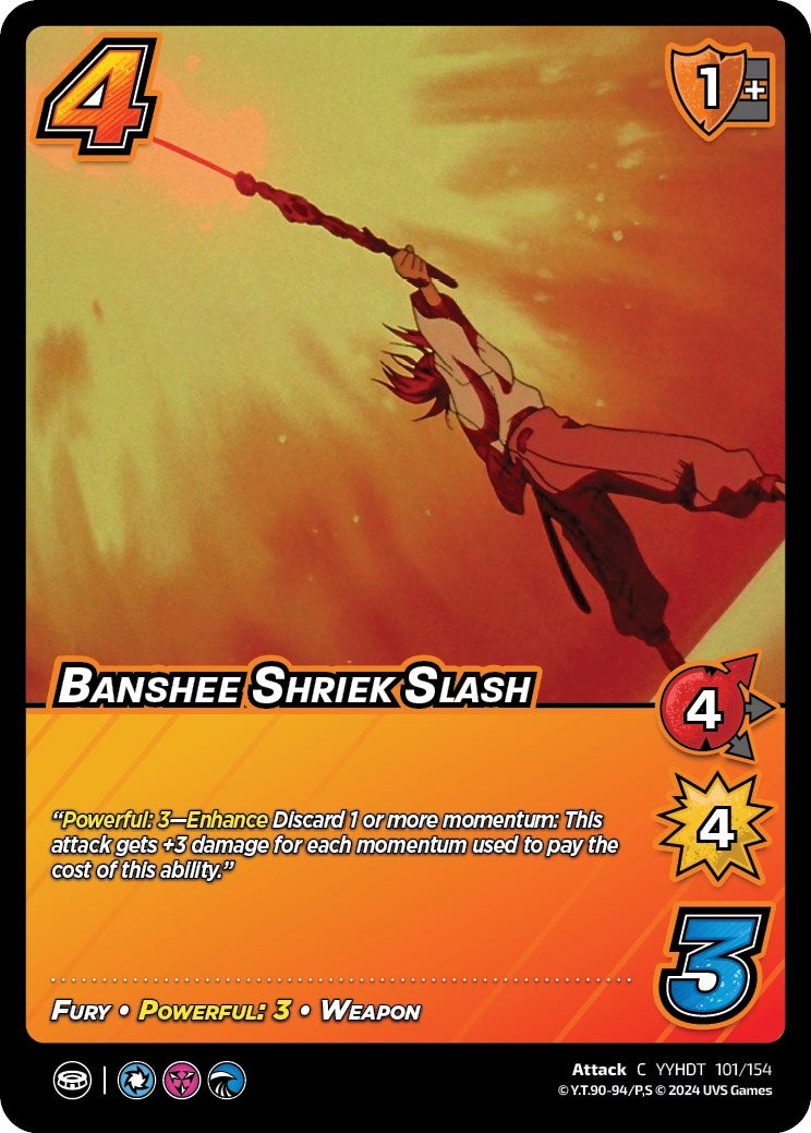 Image for Banshee Shriek Slash (101/154) (YDT) - UniVersus