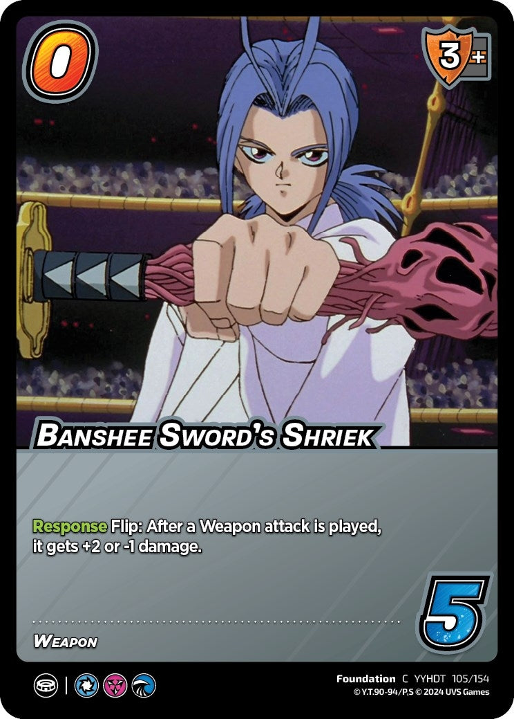 Image for Banshee Sword's Shriek (105/154) (YDT) - UniVersus
