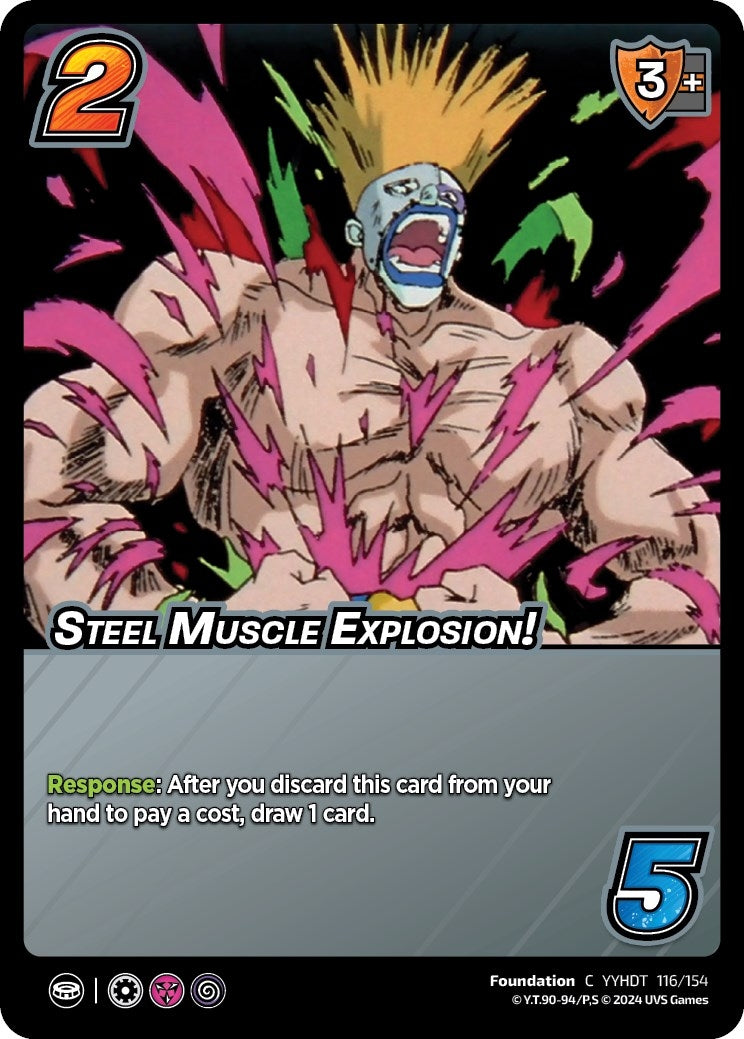 Image for Steel Muscle Explosion! (116/154) (YDT) - UniVersus