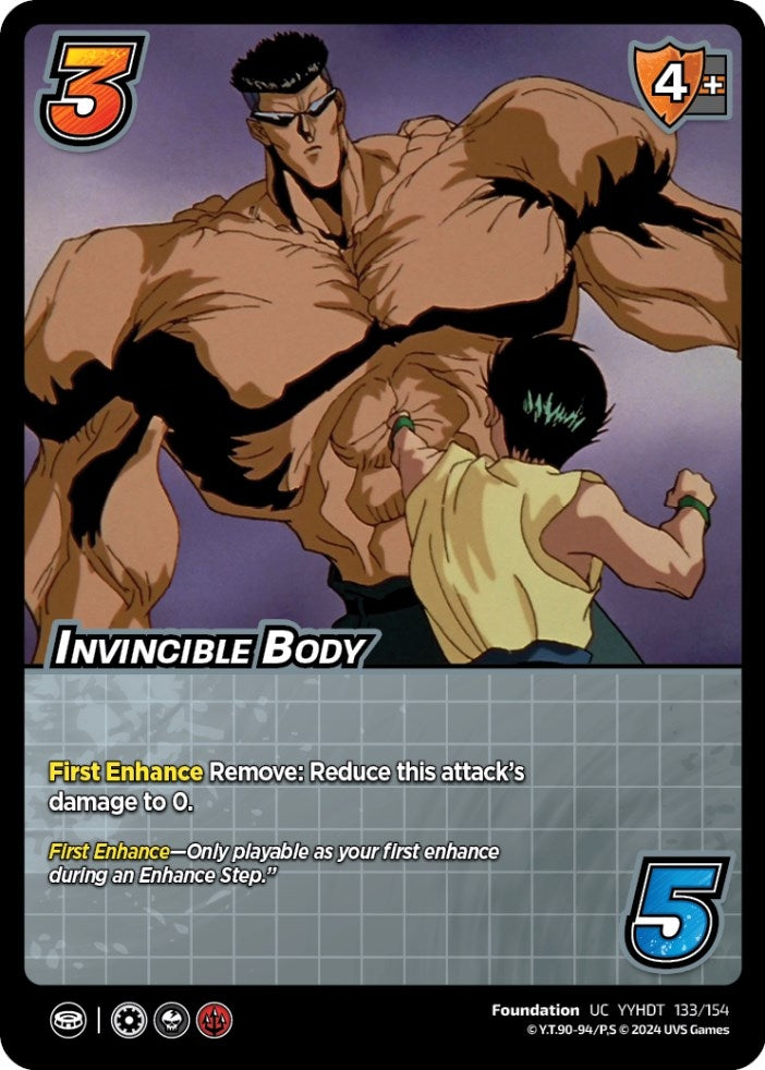 Image for Invincible Body (133/154) (YDT) - UniVersus