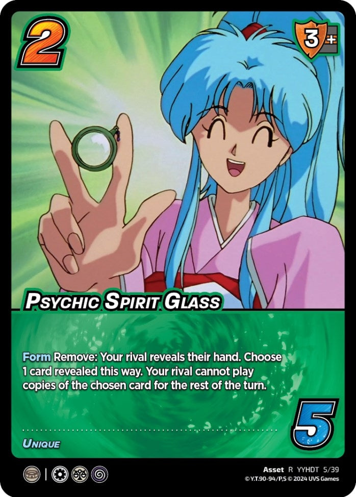 Image for Psychic Spirit Glass (Time Shifted) (5/39) (YDT) - UniVersus