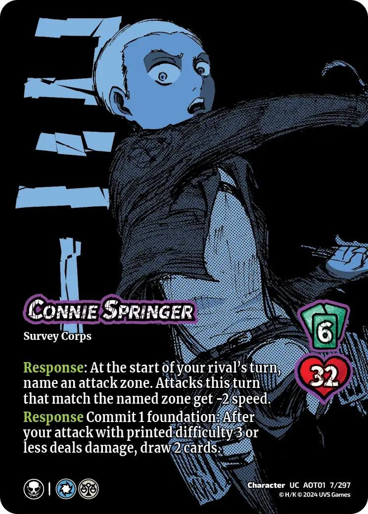 Image for Connie Springer (7/297) (AOT1) - UniVersus