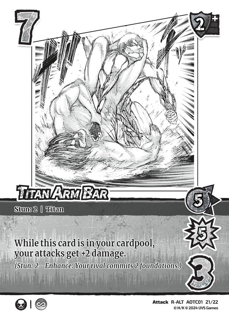 Image for Titan Arm Bar (Alternate Art) (CS1 21/22) (CSAOT) - UniVersus