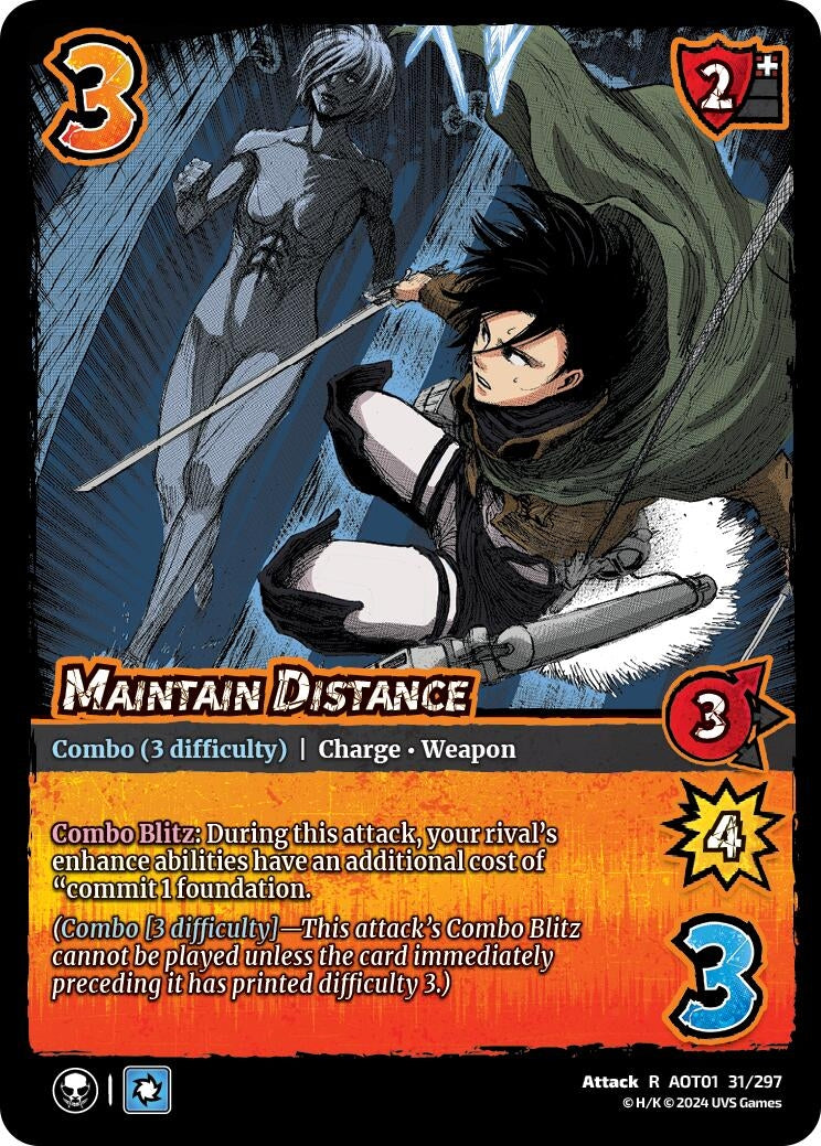 Image for Maintain Distance (31/297) (AOT1) - UniVersus