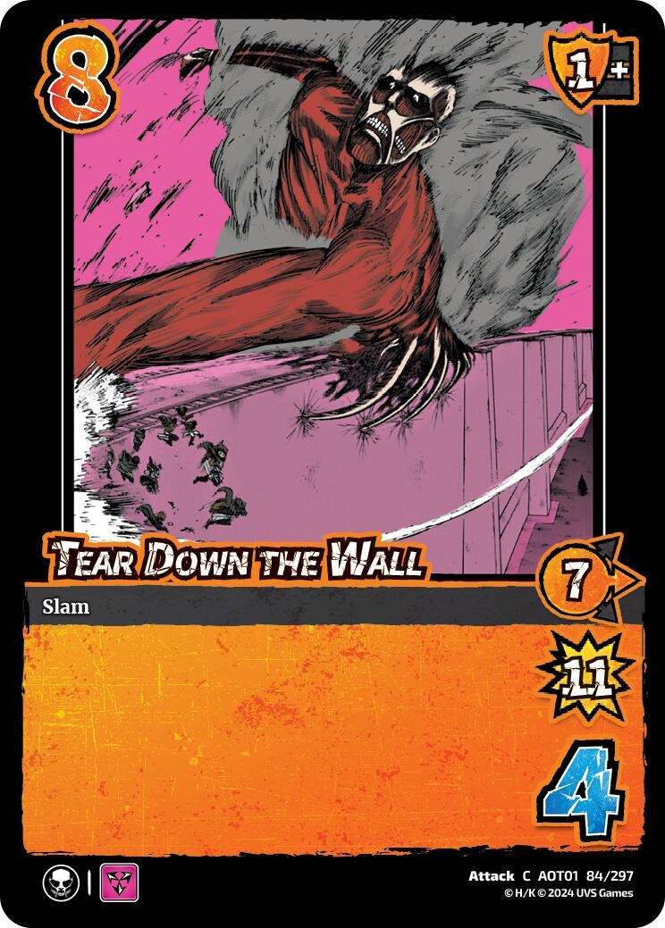 Image for Tear Down the Wall (84/297) (AOT1) - UniVersus