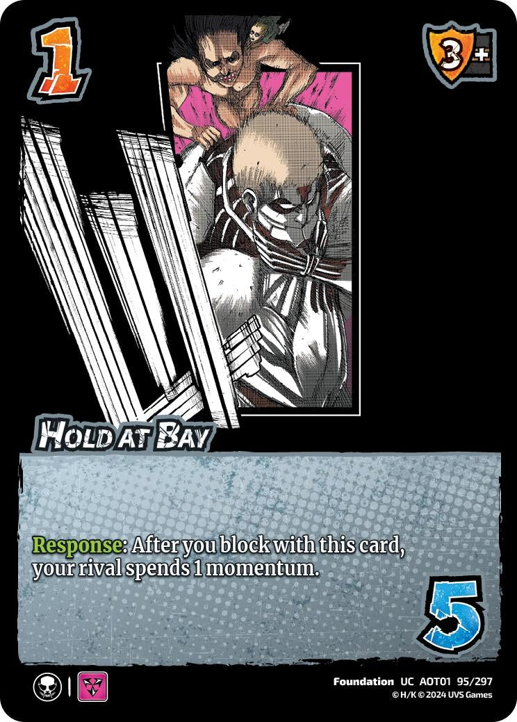 Image for Hold at Bay (95/297) (AOT1) - UniVersus