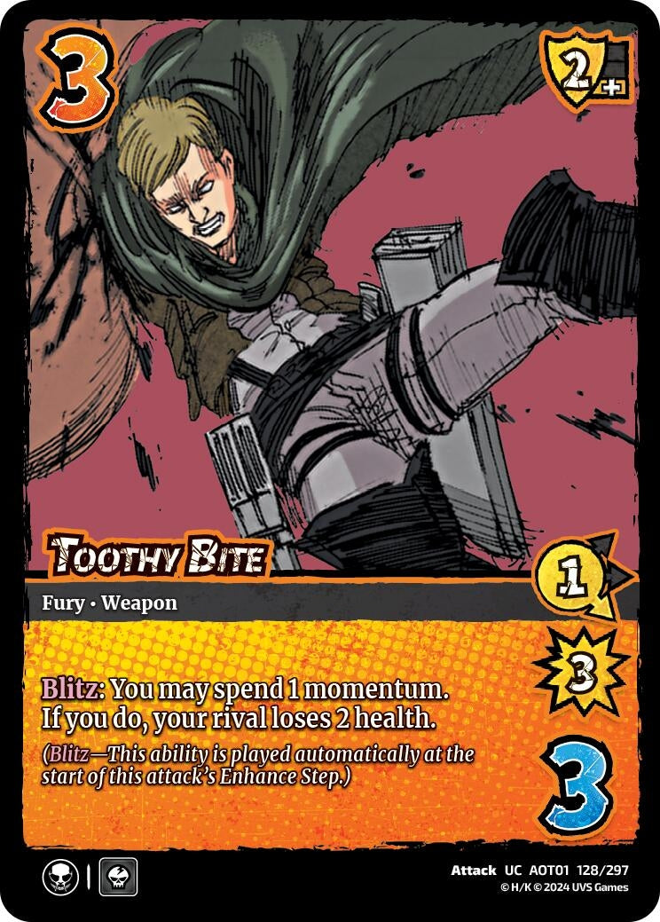 Image for Toothy Bite (128/297) (AOT1) - UniVersus